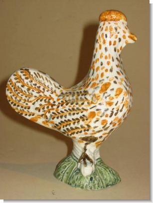 PRATT WARE COCKREL, c.1800