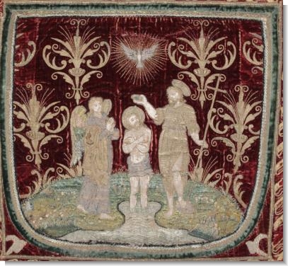 Opus Anglicanum COPE HEAD,  c.1500