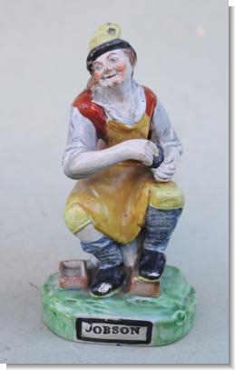 JOBSON Pearlware figure c.1800