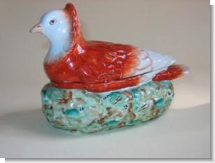 DOVE TUREEN, circa 1840.