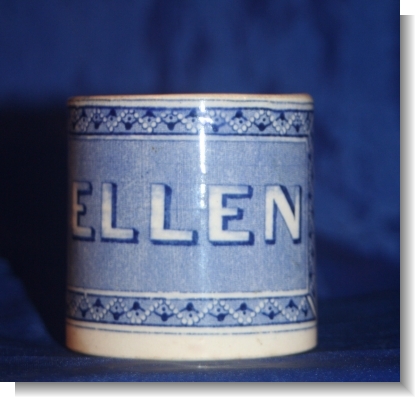 ELLEN , Childs mug,  c.1820.