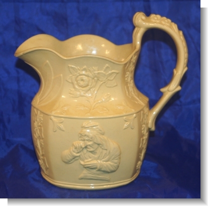 Rare YELLOW WARE JUG