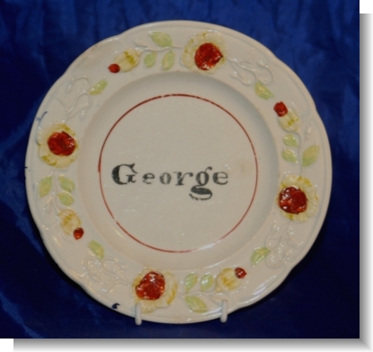 GEORGE  childs plate, c.1840