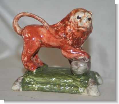 EARLY STAFFORDSHIRE LION