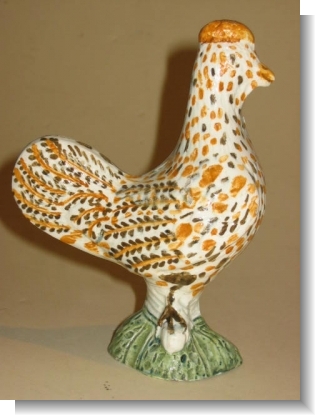 PRATT WARE COCKREL, c.1800