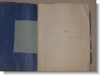 FRENCH EXERCISE BOOK, 20th Century
