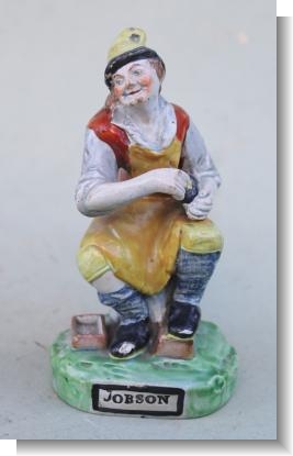 JOBSON Pearlware figure c.1800