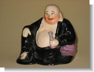 STAFFORDSHIRE BUDDHA, c.1810.