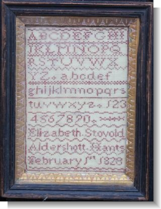 ELIZABETH STOVOLD ALDERSHOTT Hants 1828