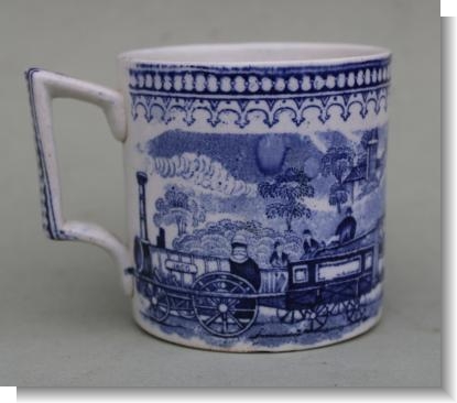 JACO, RAILWAY MUG c.1870.