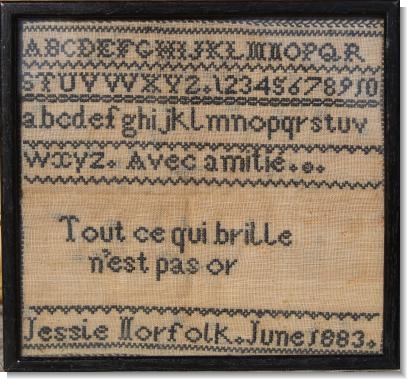 JESSIE NORFOLK June 1883