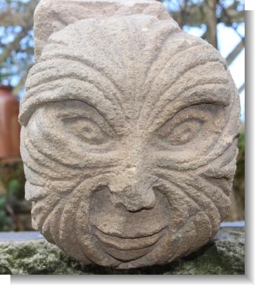 13th Century GREEN MAN BOSS
