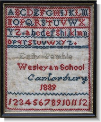 EMILY HARRIETT PEMBLE , WESLEYAN SCHOOL CANTERBURY 