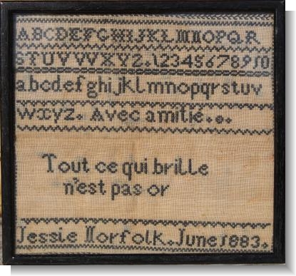 JESSIE NORFOLK June 1883