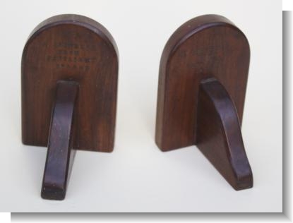 RARE PAIR OF BOOK ENDS